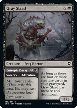 Gray Slaad - Commander Legends: Battle for Baldur's Gate - Magic