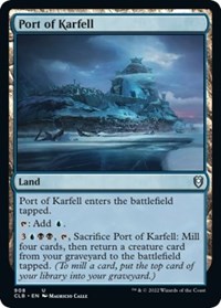 Commander Legends: Battle for Baldur's Gate Port of Karfell #908