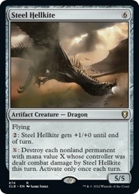 Steel Hellkite (Commander Legends: Battle for Baldur's Gate)