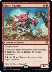 Brash Taunter (Commander Legends: Battle for Baldur's Gate)