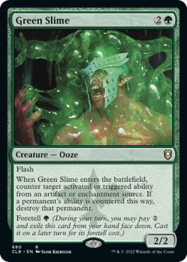 Green Slime - Commander Legends: Battle for Baldur's Gate - Magic
