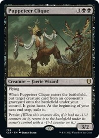 Puppeteer Clique (Commander Legends: Battle for Baldur's Gate)