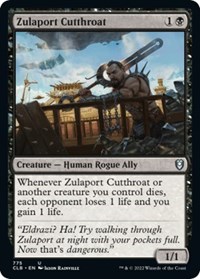 Zulaport Cutthroat (Commander Legends: Battle for Baldur's Gate)
