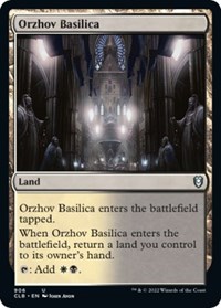 Orzhov Basilica (Commander Legends: Battle for Baldur's Gate)