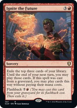 Ignite the Future : Rare : Battle For Baldur's Gate : Mint MTG Card Ignite the Future : Rare : Battle For Baldur's Gate : Mint MTG Card