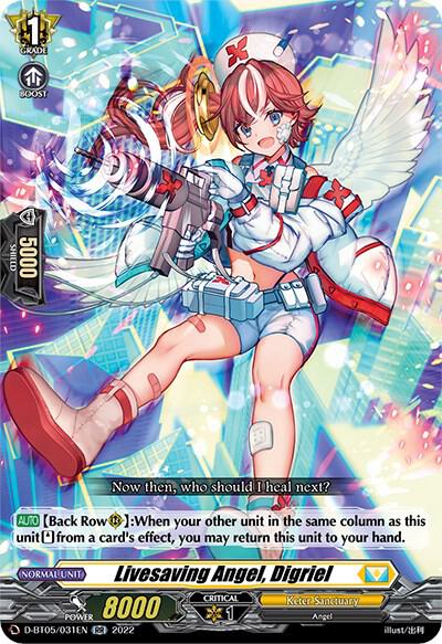 Livesaving Angel, Digriel