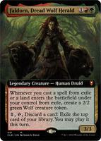 Faldorn, Dread Wolf Herald (Extended Art) Faldorn, Dread Wolf Herald (Extended Art)