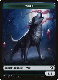 Wolf (013) // Treasure (015) Double-Sided Token (Challenger 2022)