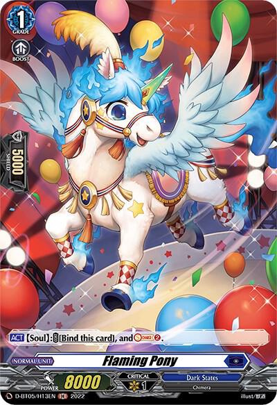 Flaming Pony (Holo)