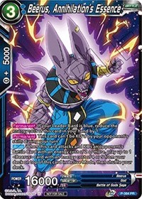 Beerus, Annihilation's Essence (Tournament Pack Vol. 8) card art