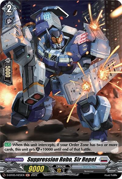 Suppression Robo, Sir Repel (Holo)