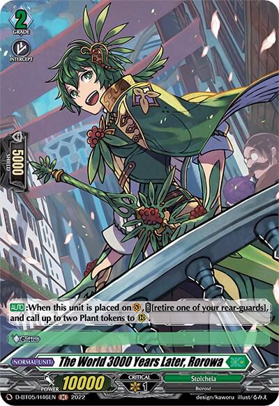 The World 3000 Years Later, Rorowa (Holo)