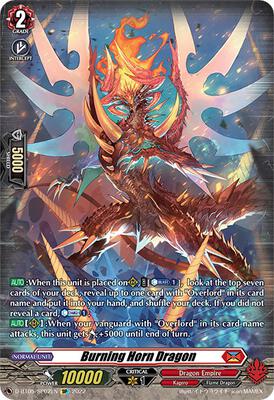 triumphant return of the brave heroes booster box Cardfight!! Vanguard - overDress Dragonic Overlord the End Cardfight Vanguard Trading Card Game