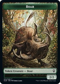 Boar Token (Commander Legends: Battle for Baldur's Gate)