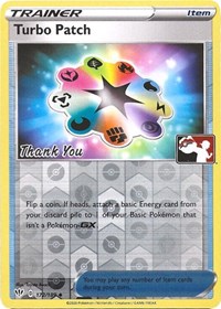 Turbo Patch - 172/189 (Pokemon League) [Thank You] #172/189 from League & Championship Cards Pokemon card image