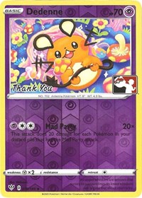 Dedenne - 78/189 (Pokemon League) [Thank You] #078/189 from League & Championship Cards Pokemon card image