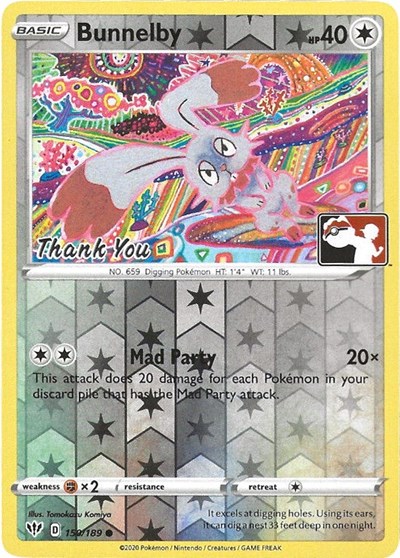 Bunnelby - 150/189 (Thank You Promo)