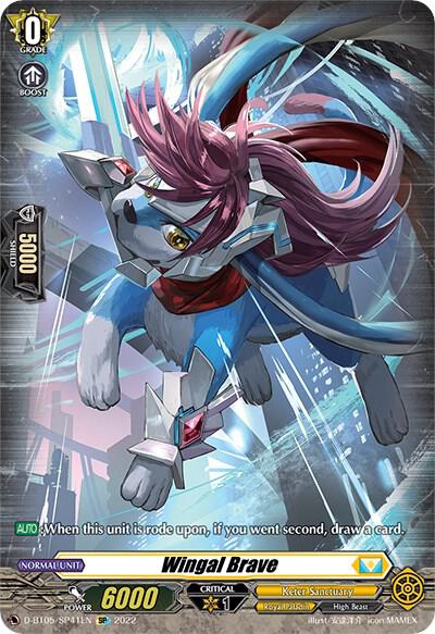 Wingal Brave (SP) - D-BT05: Triumphant Return of the Brave Heroes