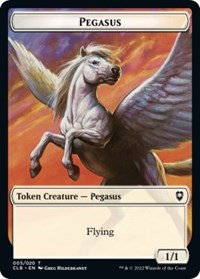 Pegasus Token (Commander Legends: Battle for Baldur's Gate)
