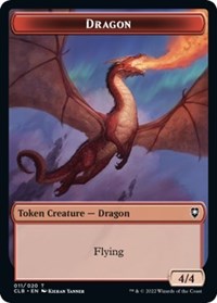 Dragon Token (Commander Legends: Battle for Baldur's Gate)
