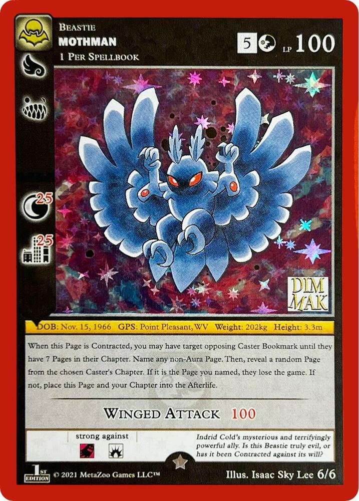 セミオーダー・Mothman Mothman - Dim Mak Promos - MetaZoo - TCGplayer.com