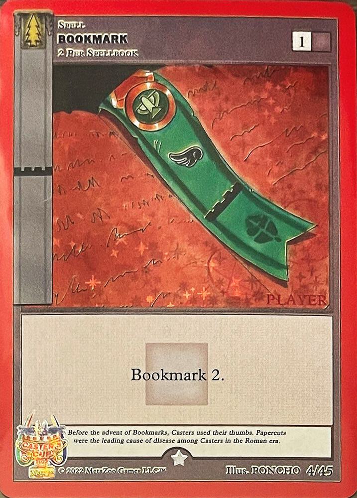Bookmark (Player Stamped)