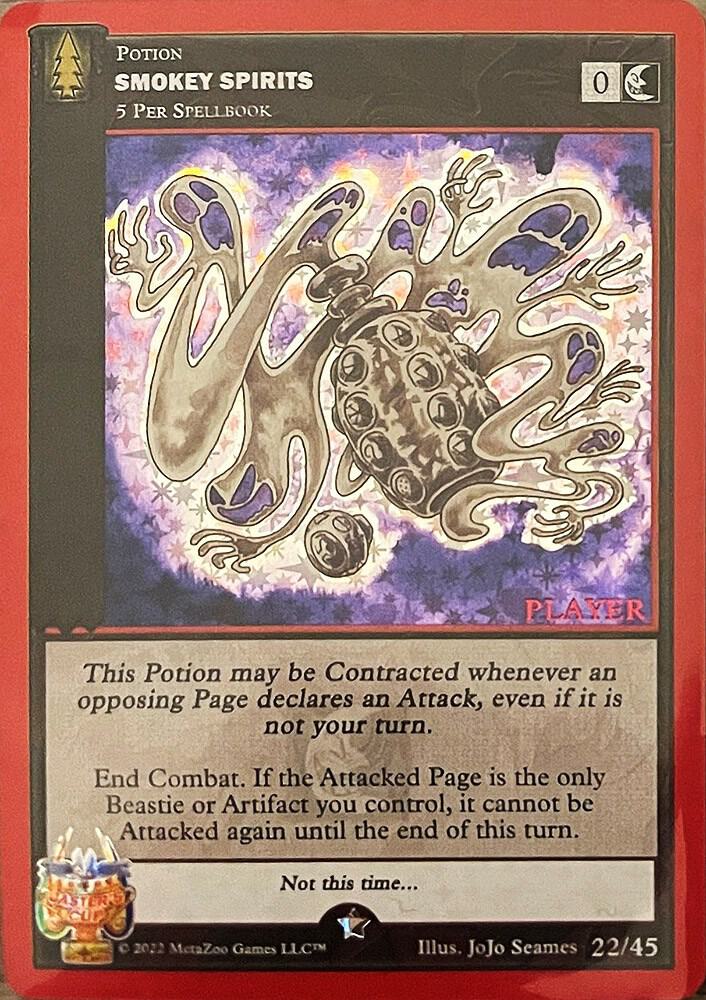 Smokey Spirits (Player Stamped)