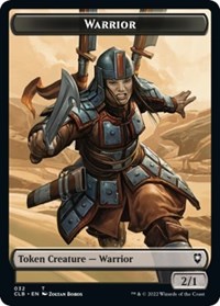 Warrior // Inkling Double-Sided Token