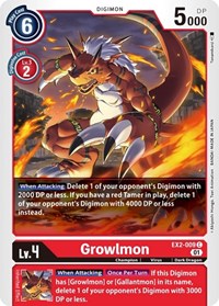 Growlmon (Digital Hazard)