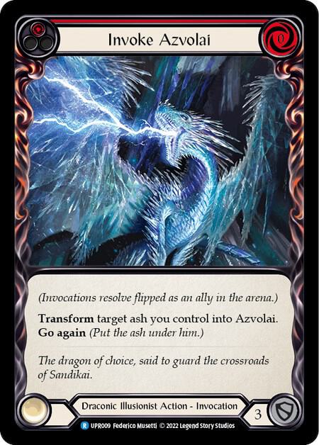 Invoke Azvolai // Azvolai - Uprising - Flesh and Blood TCG