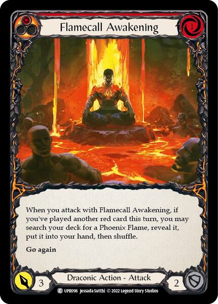 Flamecall Awakening - Uprising - Flesh and Blood TCG - TCGplayer.com