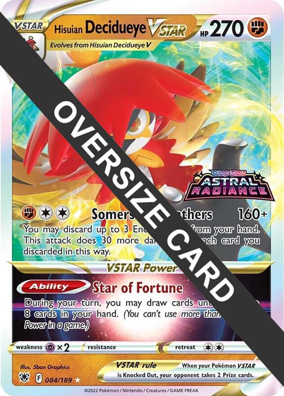 Hisuian Decidueye VSTAR 084/189 from Jumbo Cards