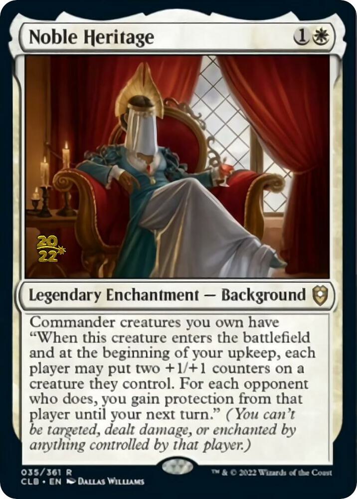 Noble Heritage #35s — Battle for Baldur's Gate Promos