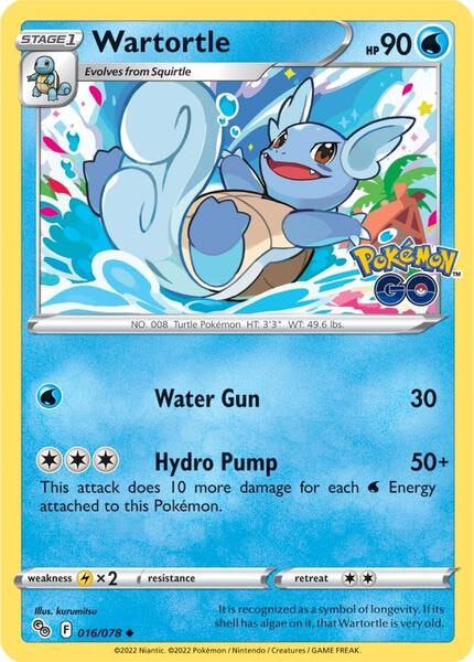 Wartortle - Pokemon GO - Pokemon - TCGplayer.com