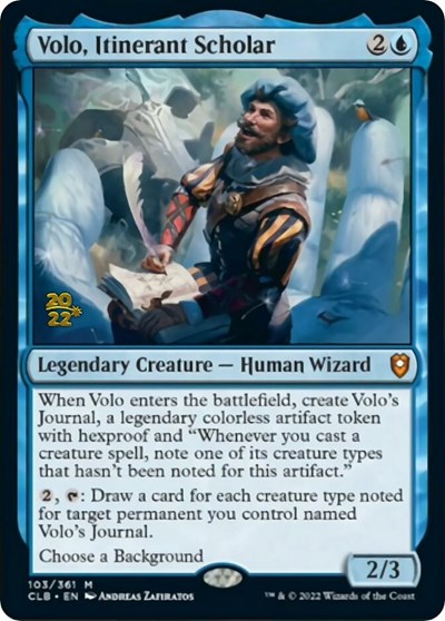 Volo Itinerant Scholar