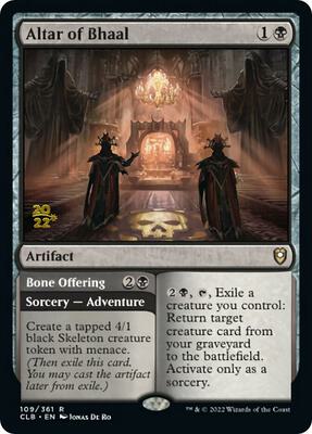 Altar of Bhaal #109 – Prerelease Cards (Rare)