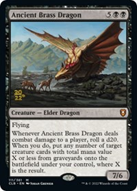 Ancient Brass Dragon - Prerelease Cards - Magic: The Gathering card