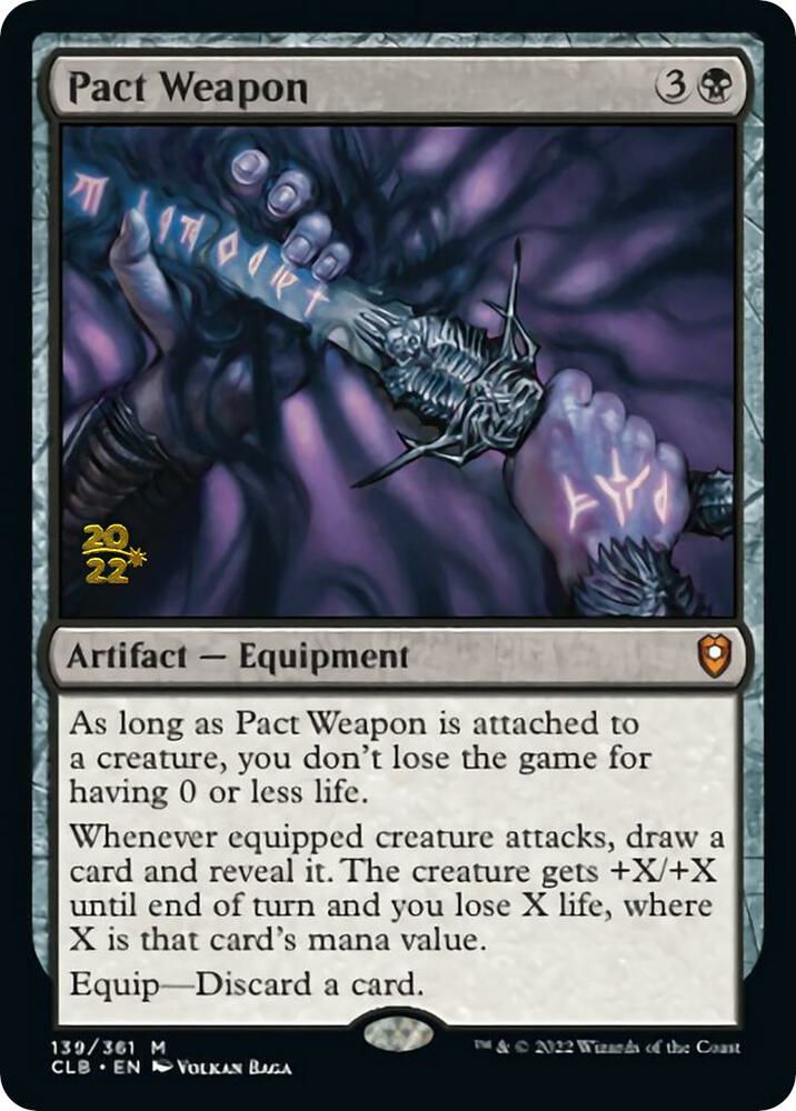 Pact Weapon #139s — Battle for Baldur's Gate Promos