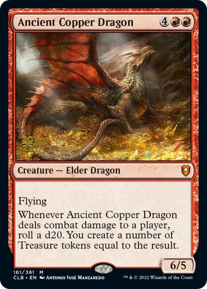 Ancient Copper Dragon - Prerelease Cards - Magic: The Gathering