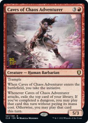 Caves of Chaos Adventurer #167 – Prerelease Cards (Rare)