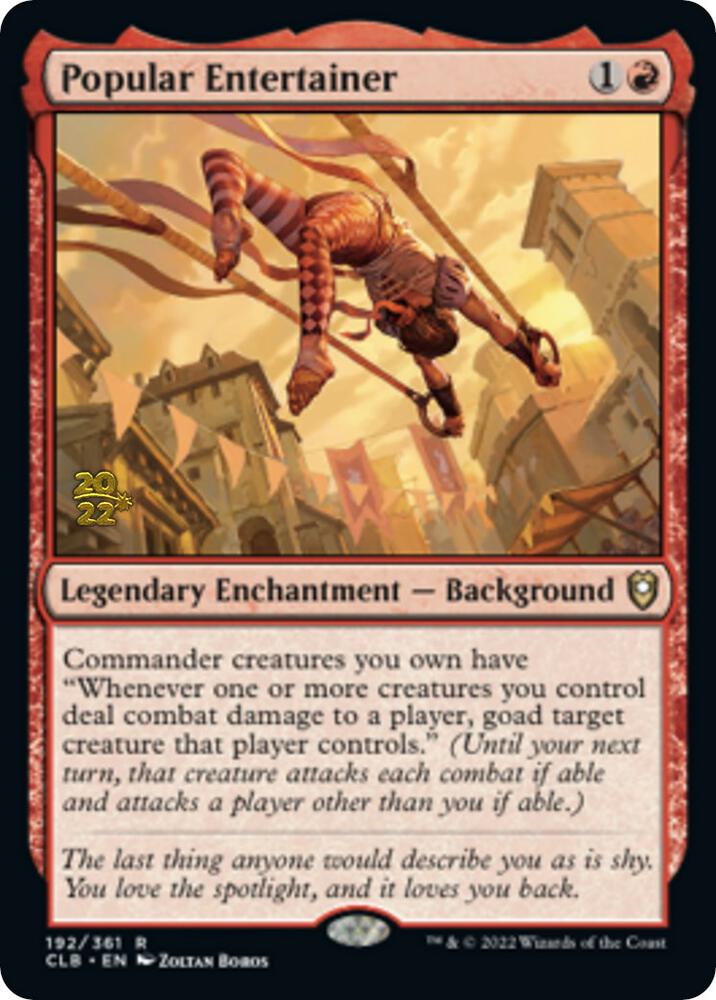 Popular Entertainer #192s — Battle for Baldur's Gate Promos