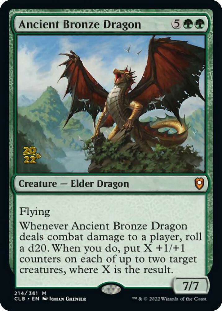 Ancient Bronze Dragon - Prerelease Cards - Magic: The Gathering