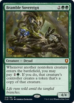 Bramble Sovereign #218 – Prerelease Cards (Mythic)