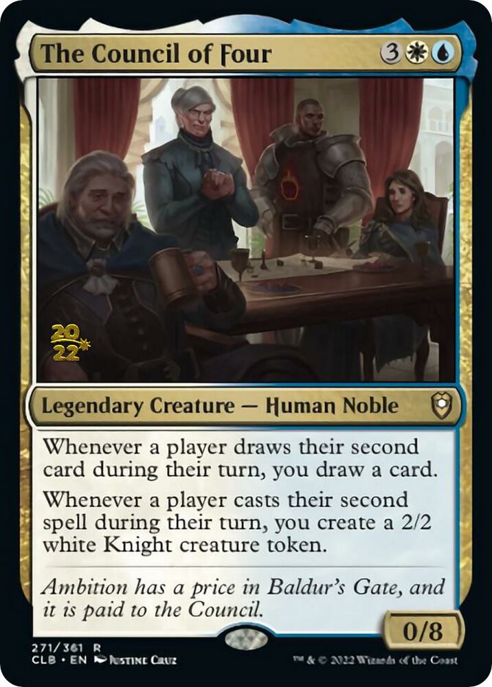 The Council of Four - Prerelease Cards - Magic: The Gathering