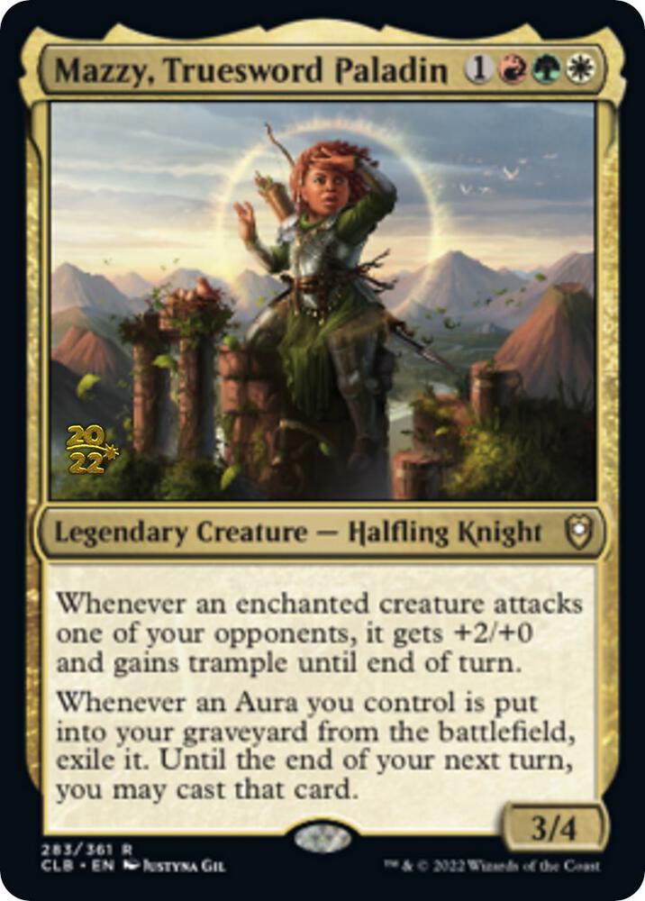 Mazzy, Truesword Paladin 283 card