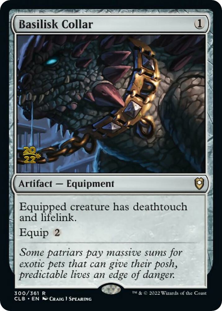 Basilisk Collar 300 card