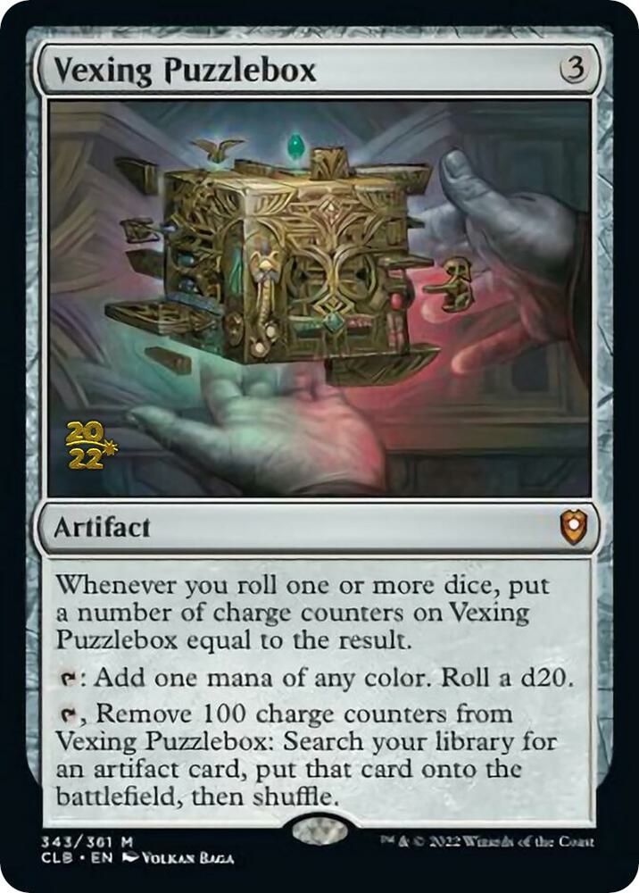 Vexing Puzzlebox 343 card