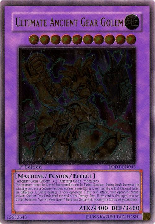Ultimate Ancient Gear Golem (UTR) - Light of Destruction