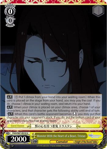 Monster With the Heart of a Beast, Tristan