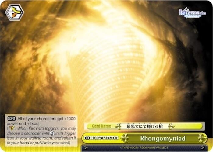 Rhongomyniad